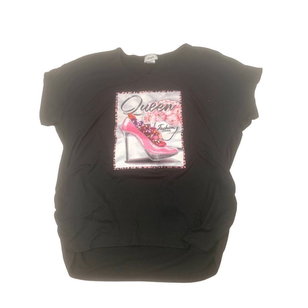Sparkly High Heel Graphic T-shirt